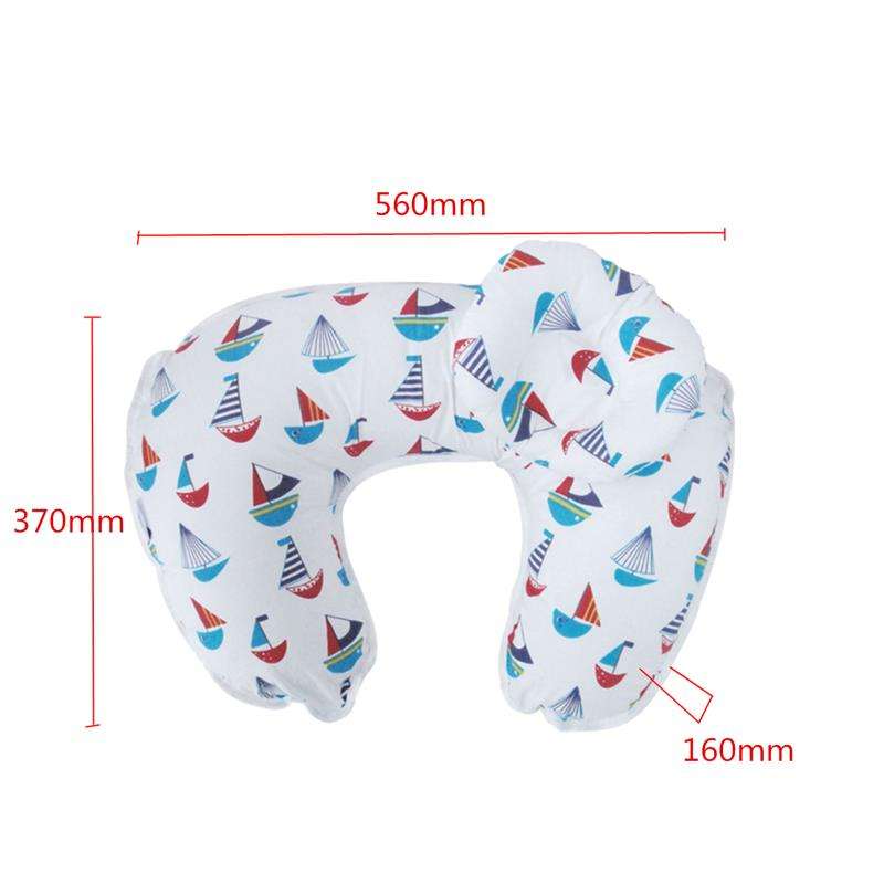 Nuevo 2018 zogift alta calidad y Super algodón multifunción gran forma de U, uso madre lactancia materna para los bebés lindos - Product Image 1