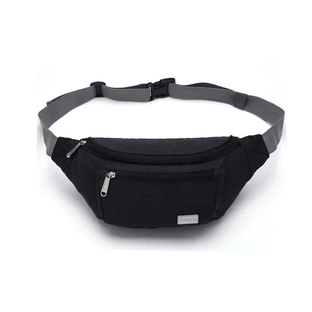 TINYAT Men Waist Bag Pack Travel Phone Belt Bag Pouch for Men Women