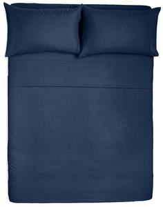 Grosir Set Seprai Pas Serat Mikro Ukuran Queen Bebas Keriput 1800TC Set Seprai Pas - Product Image 4