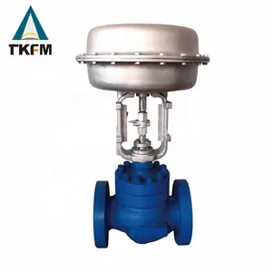 Sale oil water and gas medium regulating pressure globe control valve with price list