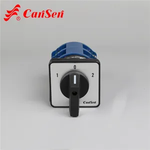 Cansen switch LW26-160 máquina de solda, interruptor de câmera rotativo 1-0-2 polegadas, interruptor de alteração, motor de soldagem, interruptor de câmera rotativo