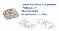 OEM 便携式 POS 读卡器，带双轨 USB 接口，磁头设计，超薄 3.5 毫米，使用寿命达 50 万次