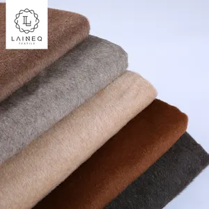 Loro-tela de lana de alpaca, tejido de piano superior superfino, suave y cálido, 10