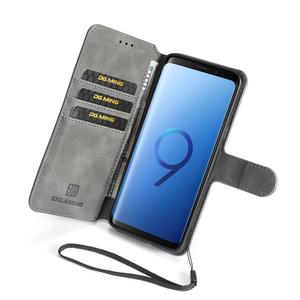 Étui de téléphone portable en peau d'agneau uni housse en cuir intelligent pour samsung <span class=keywords><strong>galaxy</strong></span> <span class=keywords><strong>S9</strong></span> s10 <span class=keywords><strong>plus</strong></span> note 10 étuis à pochettes - Product Image 5