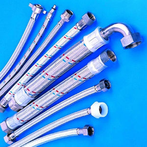 Fontanería alta presión metal trenzado manguera flexible de acero inoxidable - Product Image 1