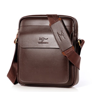 Borse a tracolla singole Casual da lavoro di moda borsa a tracolla a tracolla in pelle PU impermeabile da uomo - Product Image 1
