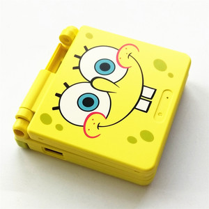 Màu vàng <span class=keywords><strong>SpongeBob</strong></span> SquarePants Video Game Console Trường Hợp Shell Nhà Ở Đầy Đủ cho <span class=keywords><strong>GBA</strong></span> SP - Product Image 3