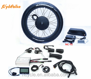 Kit de moteur de moyeu de vélo DIY 48v 1000w Fabricants Kit de conversion de vélo électrique complet pour <span class=keywords><strong>roue</strong></span> arrière - Product Image 3