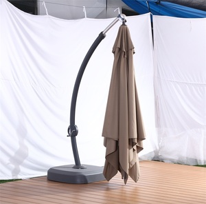 Sombrilla Grande de Aluminio con Manivela para <span class=keywords><strong>Patio</strong></span> o Jardín - Product Image 6