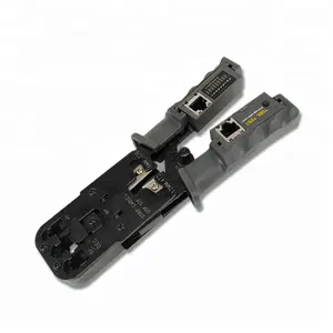 Multifunctionele Ratel Elektricien Draad Snijmes Moudlar Plug Netwerk 4P 6P 8P Handcrimper Stripping Tool