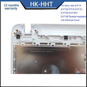 HK-HHT Offres Spéciales clavier russe pour <span class=keywords><strong>sony</strong></span> <span class=keywords><strong>Vaio</strong></span> SVF15 <span class=keywords><strong>SVF152</strong></span> FIT15 SVF151 SVF153 SVF1541 SVF15E clavier avec repose-poignets - Product Image 2