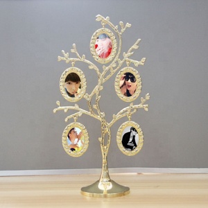 RubySub Kim Loại Tùy Chỉnh Giáng Sinh Khung Ảnh Thăng Hoa Trống Gia Đình Cây Khung Ảnh - Product Image 6