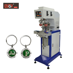 Venta caliente del tampografia neumática de calidad alta de 2 color anillo de máquina de impresión - Product Image 1