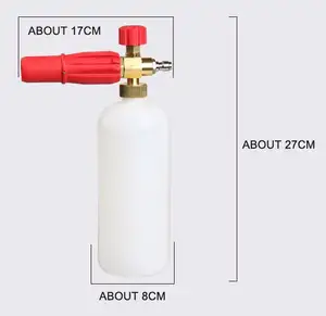 उच्च गुणवत्ता कार का ब्यौरा उत्पादों शैम्पू स्प्रे बंदूक 1L समायोज्य फोम लांस
