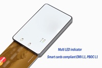 Lector POS Android NFC Singular Más Vendido con BT 4.0 LE para Interfaz Micro-USB 2.0, Soluciones de Conformidad ISO7816/ISO14443