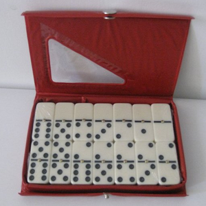 Al por mayor de China colorido puntos doble <span class=keywords><strong>doce</strong></span> color dominó conjunto - Product Image 1