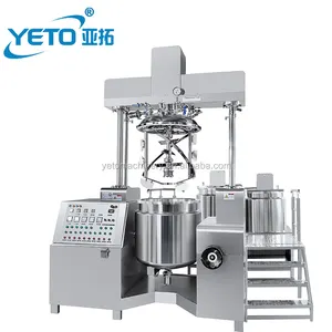 YVM-500L hot sale China making cream lotion manufacture machine for vacuum emulsifier mixer