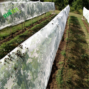 3*100m trong suốt nhựa dệt HDPE chống côn trùng lưới, 25 lưới trắng bay Côn trùng <span class=keywords><strong>Net</strong></span> màn hình vải cho nông nghiệp 70gsm - Product Image 2