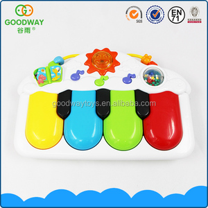 Material Abs <span class=keywords><strong>gimnasio</strong></span> juguete divertido iluminada musicales piano de media cola - Product Image 1
