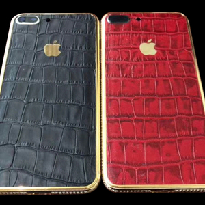 Étui en cuir de crocodile de luxe 2019, housse multi-cuir pour <span class=keywords><strong>iPhone</strong></span> 8/8 Plus - Product Image 5