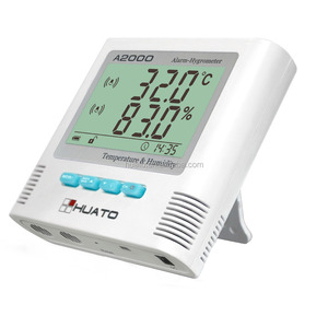 Thermo hygromètre numérique avec réglage des données max min et alarme automatique en option - Product Image 5