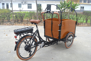 Compras <span class=keywords><strong>Bicicleta</strong></span> Eléctrica De Carga de La Familia urbana con <span class=keywords><strong>Caja</strong></span> de Transporte - Product Image 3