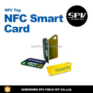 Moda ICODE <span class=keywords><strong>2</strong></span> ISO15693 13.56 MHz NFC Plastica Tag/Autoadesivo/Etichetta/Smart Card per il Controllo Accessi/Parcheggio /Sicurezza - Product Image 3