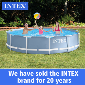 <span class=keywords><strong>INTEX</strong></span>-piscina inflable grande para exteriores, piscina sobre el suelo con marco de <span class=keywords><strong>Metal</strong></span> duradero, 26712 - Product Image 2