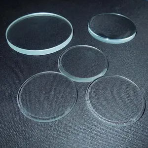 Corning Gorilla Glass Sheet OEM / ODM Round Ultra-clear Tempered Optical Glass Panel