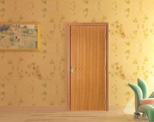 <span class=keywords><strong>Puerta</strong></span> de Madera Contrachapada Okoume, Diseño de <span class=keywords><strong>Puerta</strong></span> Interior Impermeable, Puertas con <span class=keywords><strong>Marco</strong></span> para Habitaciones - Product Image 3