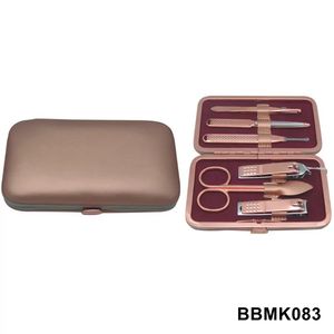 Coffret de luxe en métal plaqué or brillant <span class=keywords><strong>pour</strong></span> outils de soin des ongles, <span class=keywords><strong>manucure</strong></span> française et pédicure, idéal comme cadeau - Product Image 2