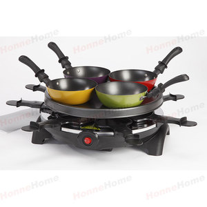 <span class=keywords><strong>Appareil</strong></span> de cuisine <span class=keywords><strong>électrique</strong></span> 6 personne <span class=keywords><strong>fondue</strong></span> <span class=keywords><strong>à</strong></span> raclette - Product Image 1