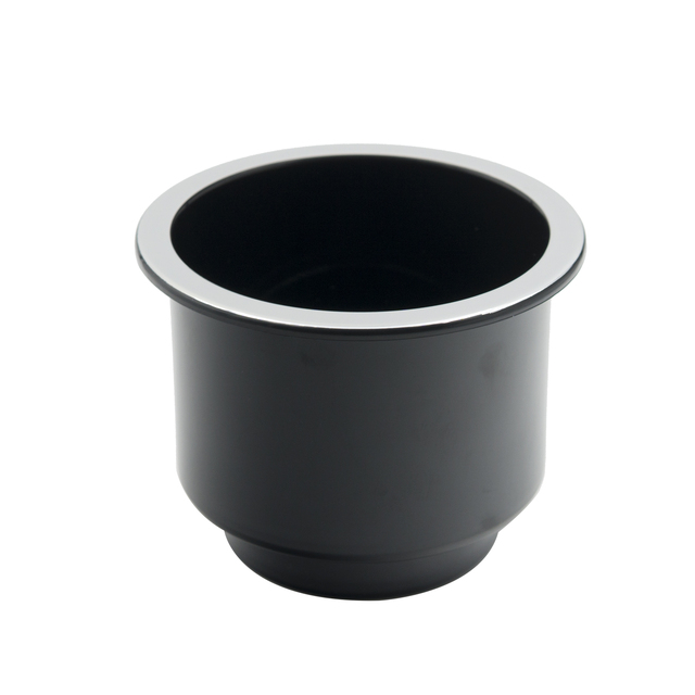 Modern 85mmH Recessed Cup Drink Holder for Marine Boat Made of Durable Plastic