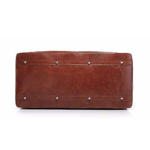 Sac de voyage en cuir pour hommes, sac de bagages en cuir véritable, sac de transport de loisirs, fabrication chinoise OEM, livraison gratuite - Product Image 4