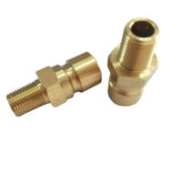 Connecteur de mamelon, tuyau d'arrosage en laiton, 10 pièces, prix d'usine