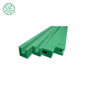 Guangzhou OEM resistenza all'usura di plastica binario di guida uhmwpe plastica guida lineare guida per cnc