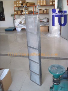 Platino plateado titanio ánodo de titanio anodizado rack - Product Image 3