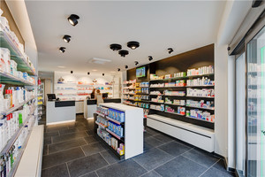 Arredamento Personalizzato per Farmacie, Prezzo di Fabbrica all'Ingrosso, Bancone per Negozio di Farmacia per Decorazione - Product Image 2