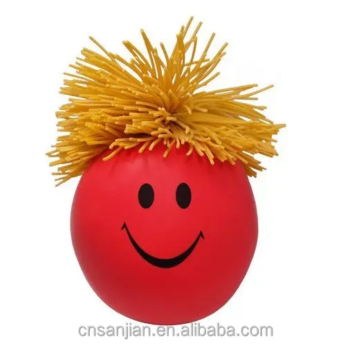 Высококачественный смайлик мяч для стресса смешной дизайн мука стрейч мяч гибкие куклы