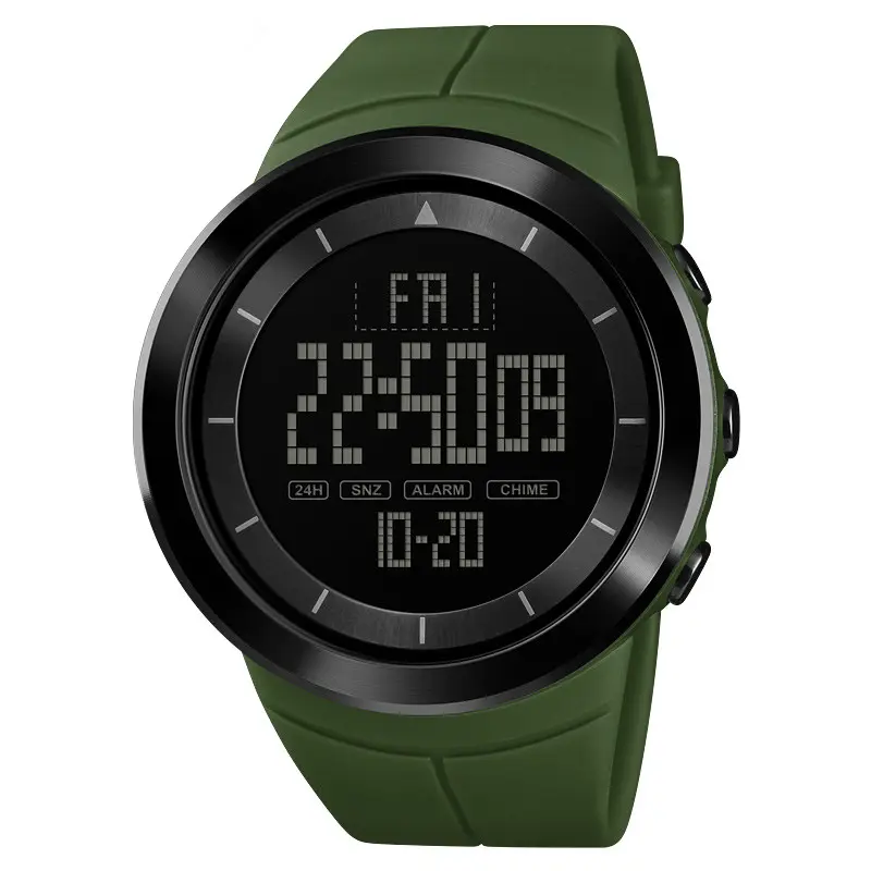 Skmei brand 1402 digital outdoor sport 5 atm waterproof sport watch