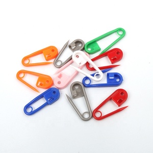 Prix moins cher Personnalisé Noir <span class=keywords><strong>À</strong></span> La Mode BRICOLAGE En Plastique Coloré Par Chapeaux <span class=keywords><strong>Épingle</strong></span>s De Sûreté pour Accessoires De Vêtement - Product Image 5