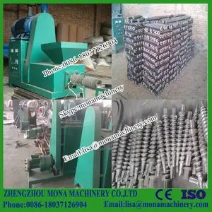 China bom preço biomassa madeira carvão briqueta máquina/serra cinzenta fabricante máquina/carvão extrusora moinho