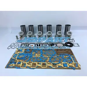 6BD1 Rebuild Kit With Cylinder Gasket Set Piston Rings Liner Kit For Isuzu Engine