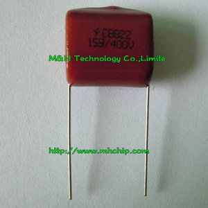 1.5uF 400V metllized Polyester phim tụ 155j 400V <span class=keywords><strong>MPE</strong></span> p20mm - Product Image 2