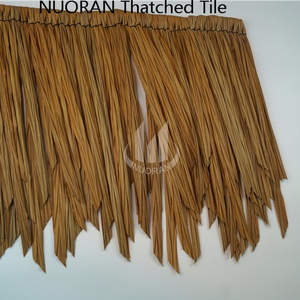 ฟางสีเหลืองประดิษฐ์อลูมิเนียม thatch หลังคา tiki bar - Product Image 1
