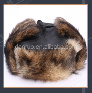 Gorro de Piel de <span class=keywords><strong>Lobo</strong></span> para <span class=keywords><strong>Hombre</strong></span>, Estilo Lei Feng, para Invierno, Cálido, de Piel Auténtica - Product Image 2