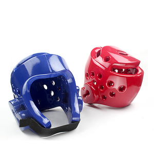 <span class=keywords><strong>Casque</strong></span> de sport rouge et bleu Woosung, nouveau produit, vente chaude, boxe, taekwondo, judo, karaté, jiu-jitsu - Product Image 4