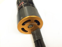 Moteur sans balais à 4 pôles, 4074 KV1850, 2400W, pour véhicule RC, bateau, avion à Jet