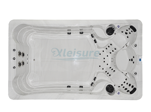Tinas de spa de masaje sexual en casa coreanas rectangulares de lujo para uso al aire libre de 5 personas - Product Image 6