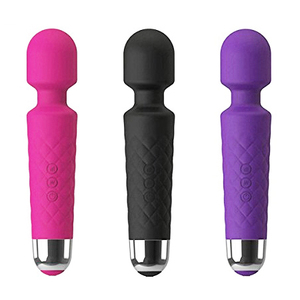 女性用10段階防水シリコン製セックス玩具ワンドバイブレーター＆マッサージャー - Product Image 1